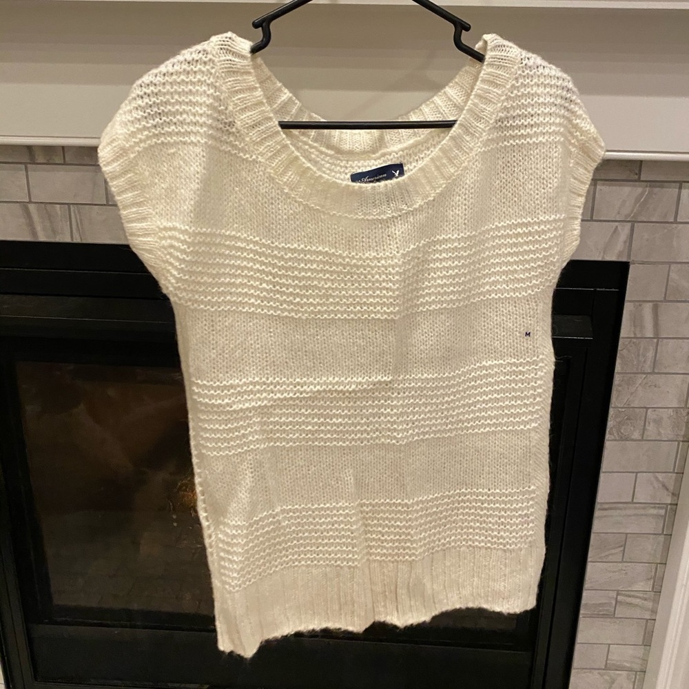 American Eagle Short Sleeve Sweater